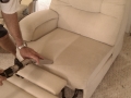 UPHOLSTERY CLEANING - DURING
