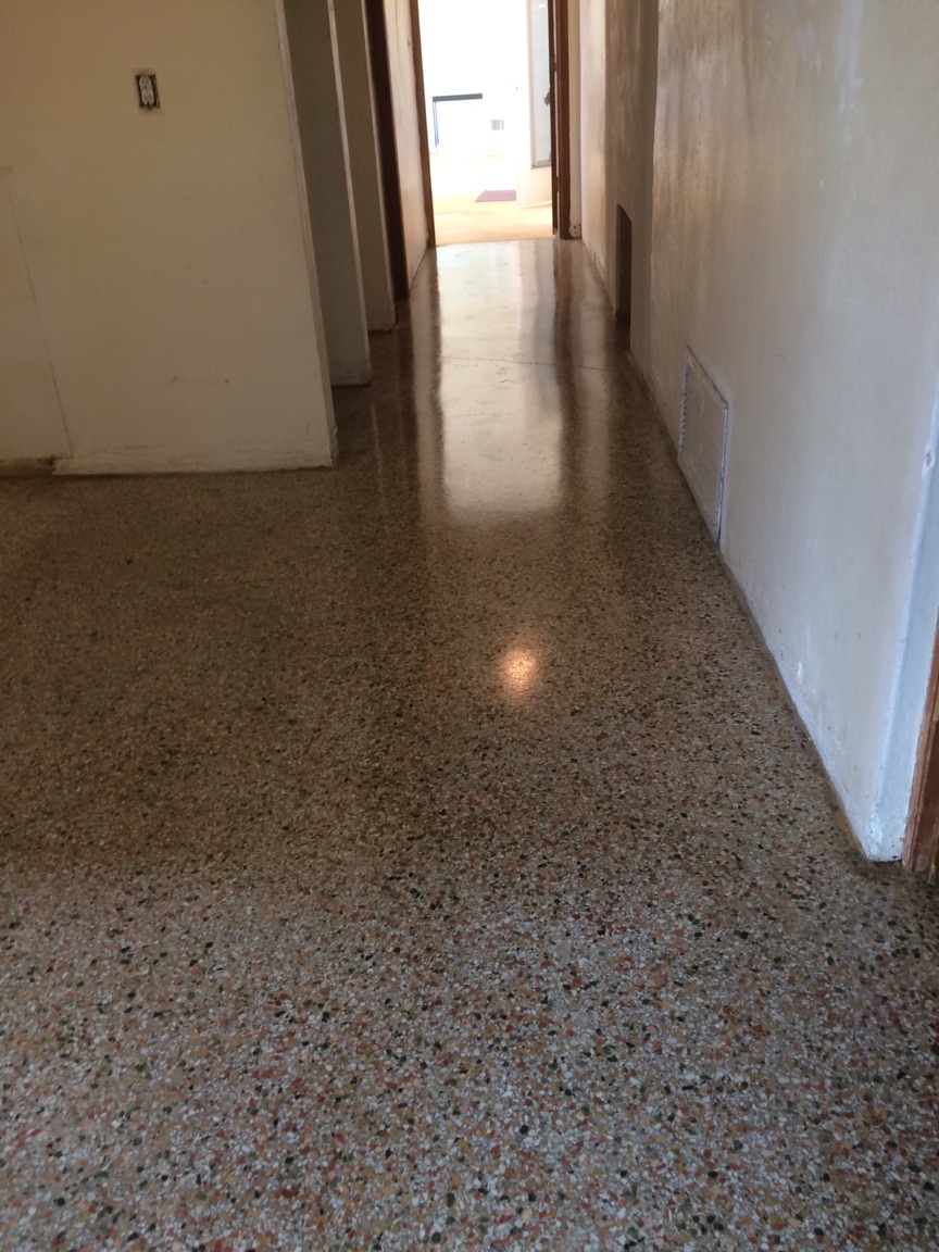 TERRAZZO CLEANING & SEALING - AFTER